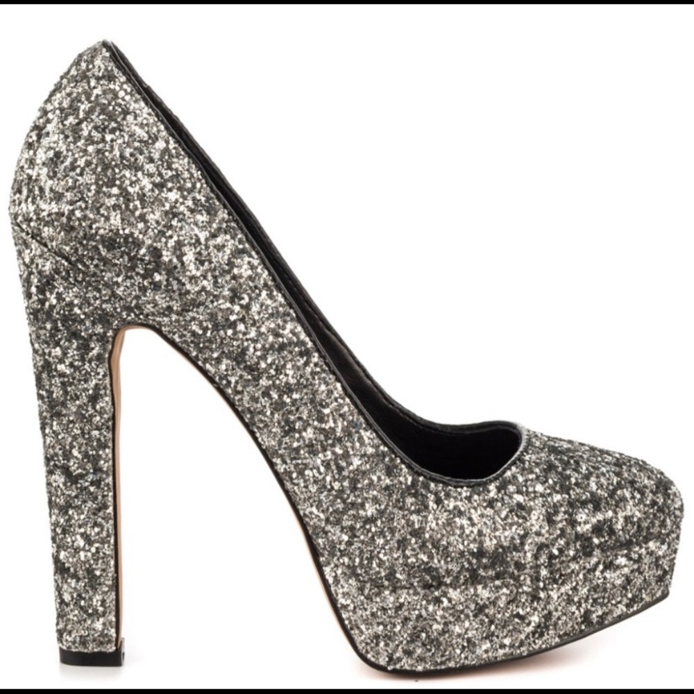 Aldo glitter pumps